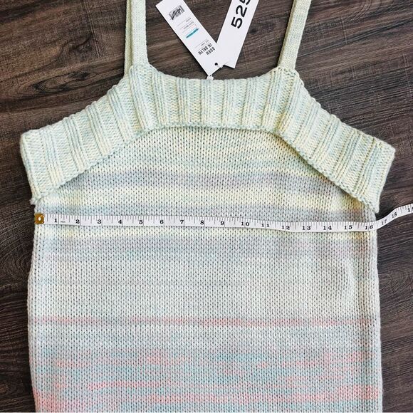 New 525 America Ombré Knit Tank Dress Size Large Women’s - Picture 9 of 10